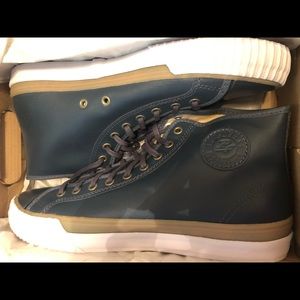PF-FLYERS LEATHER PACK BLUE BNIB